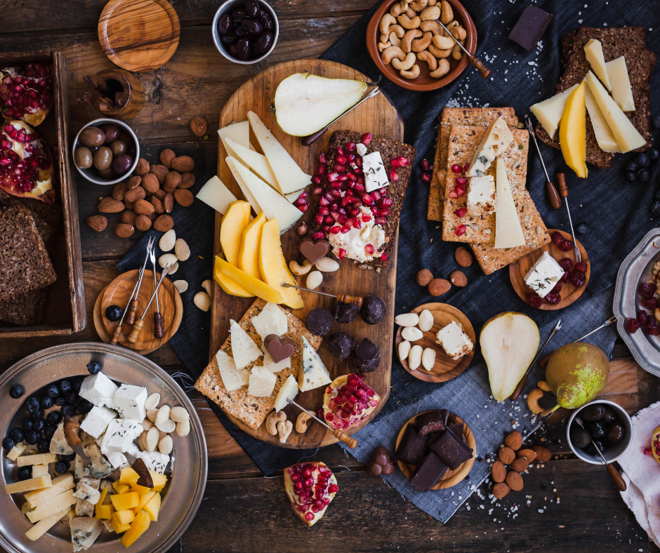 platter of food