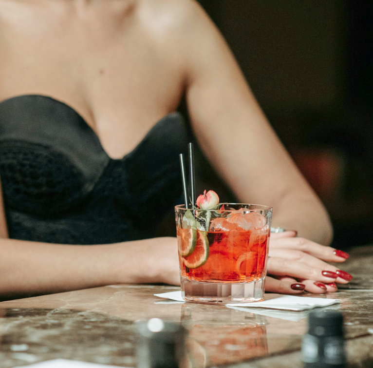 Enjoy your favorite cocktail at The Belamy House