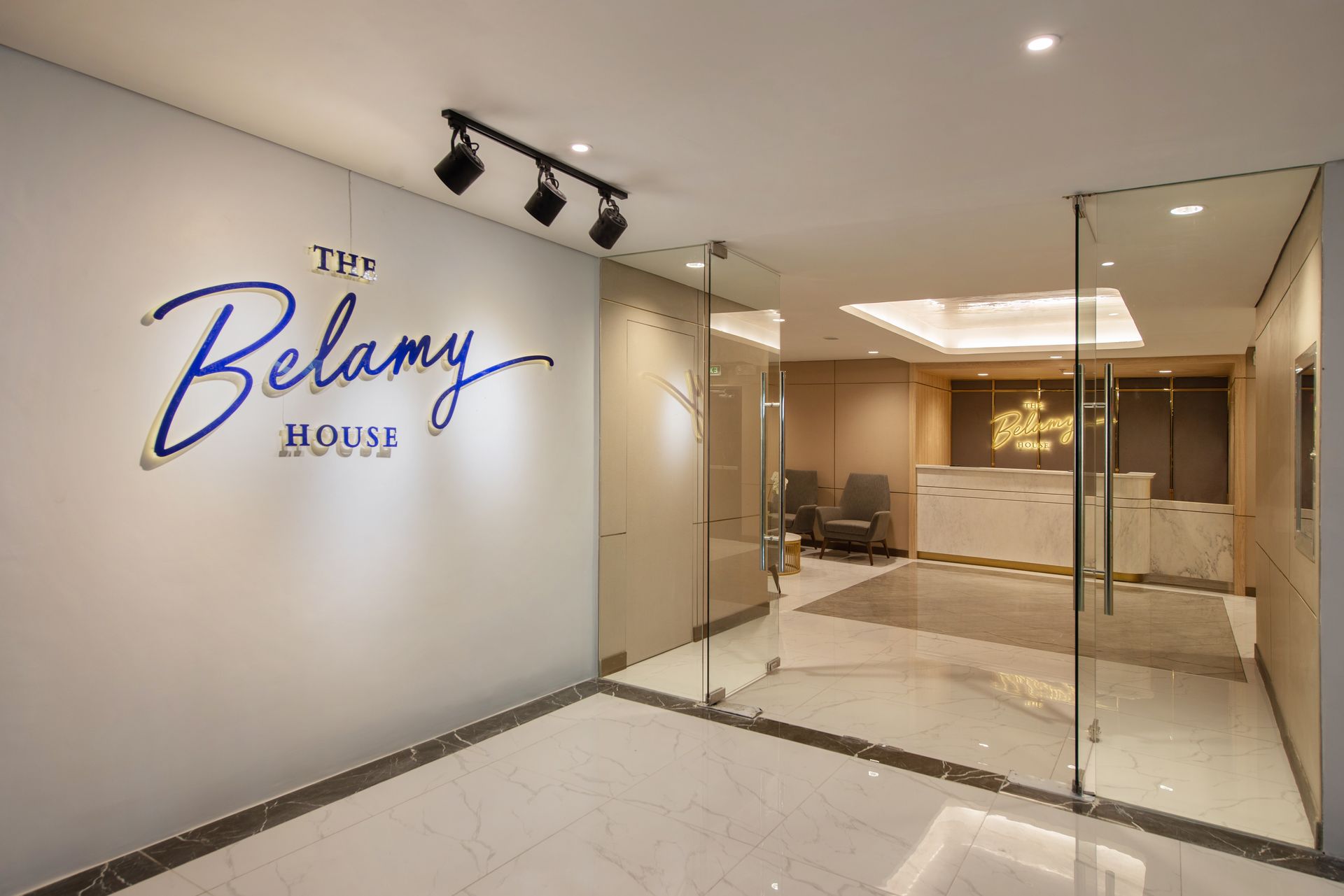 The Belamy House Lobby Entrance