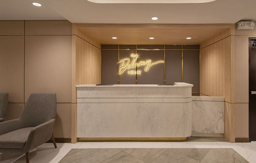 The Belamy's Lobby in Makati
