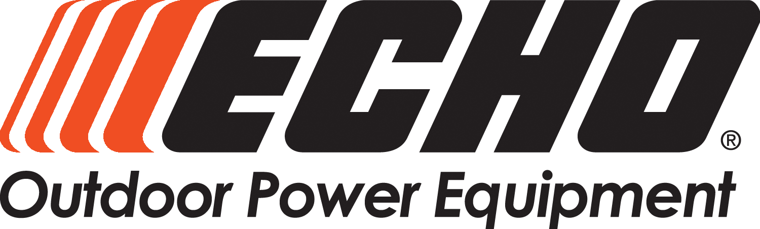 Logo for Echo Outdoor Power Equipment. 