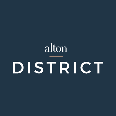 The alton district logo is on a blue background.