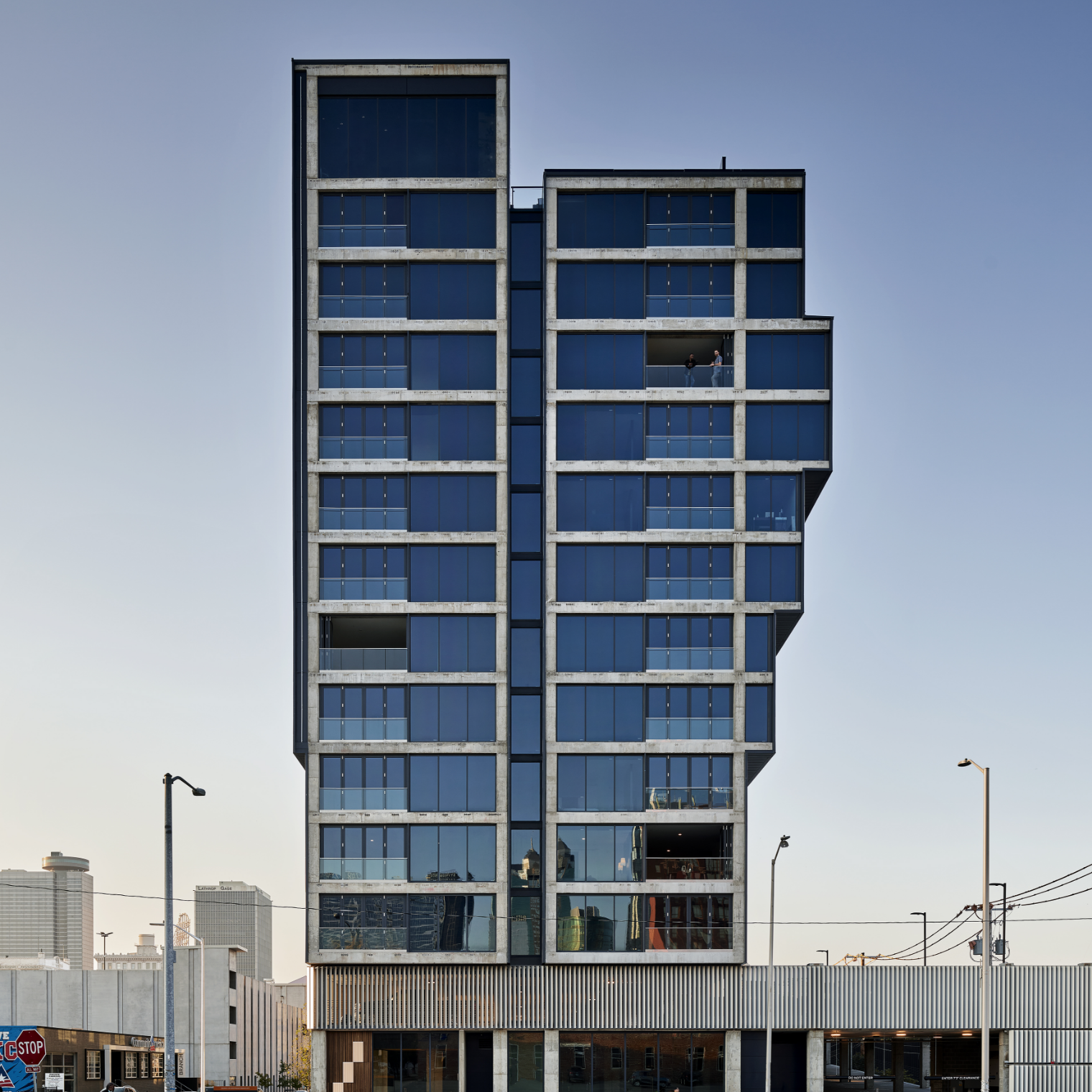 High raise apartment building at Reverb.