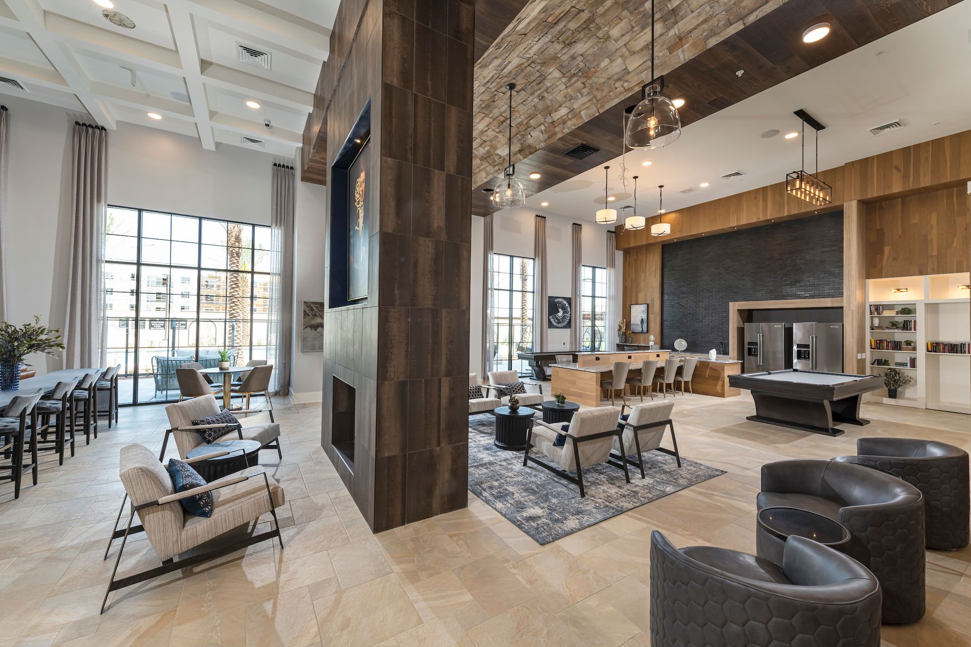 Spacious clubhouse at Alton Southern Highlands