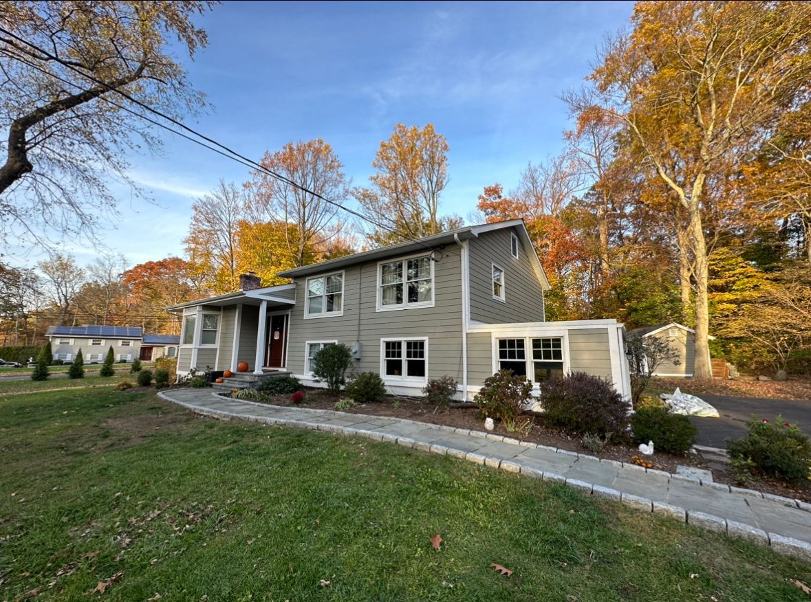 Completed James Hardie siding installation stamford CT by Executive Homes