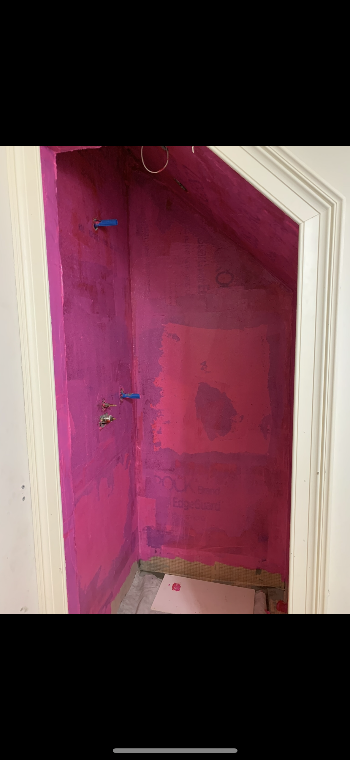 Bathroom waterproofing and tile prep Fairfield County CT by Executive Homes