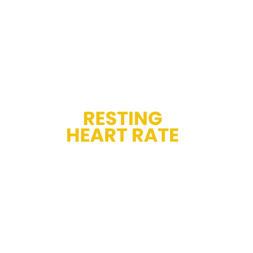 Resting heart rate