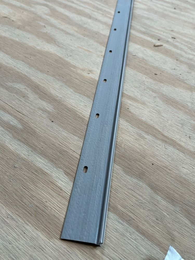 window nail fin on the floor