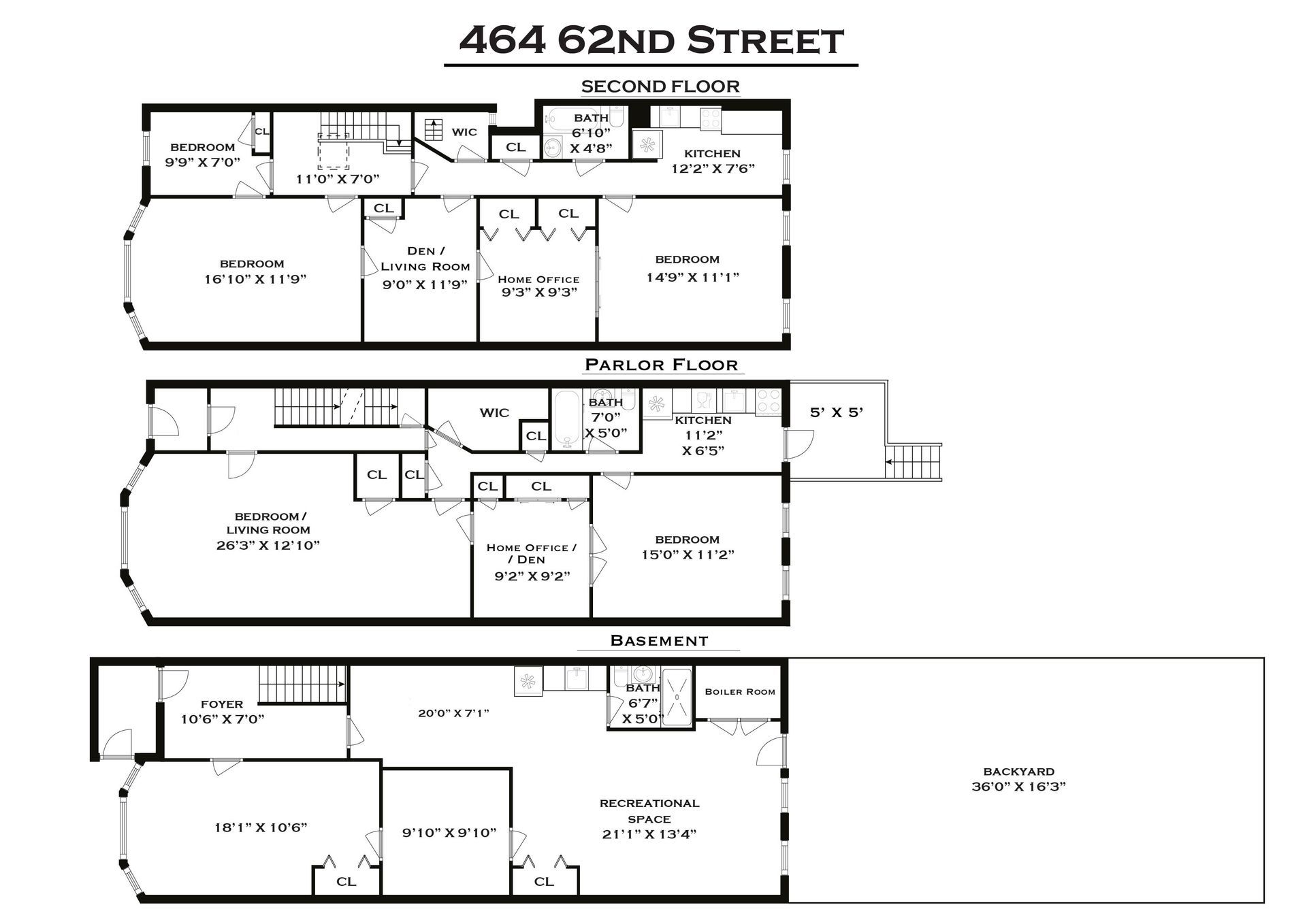A black and white floor plan of a house.