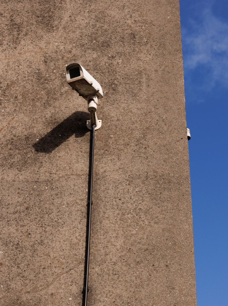 Outdoor turret-style IP security camera