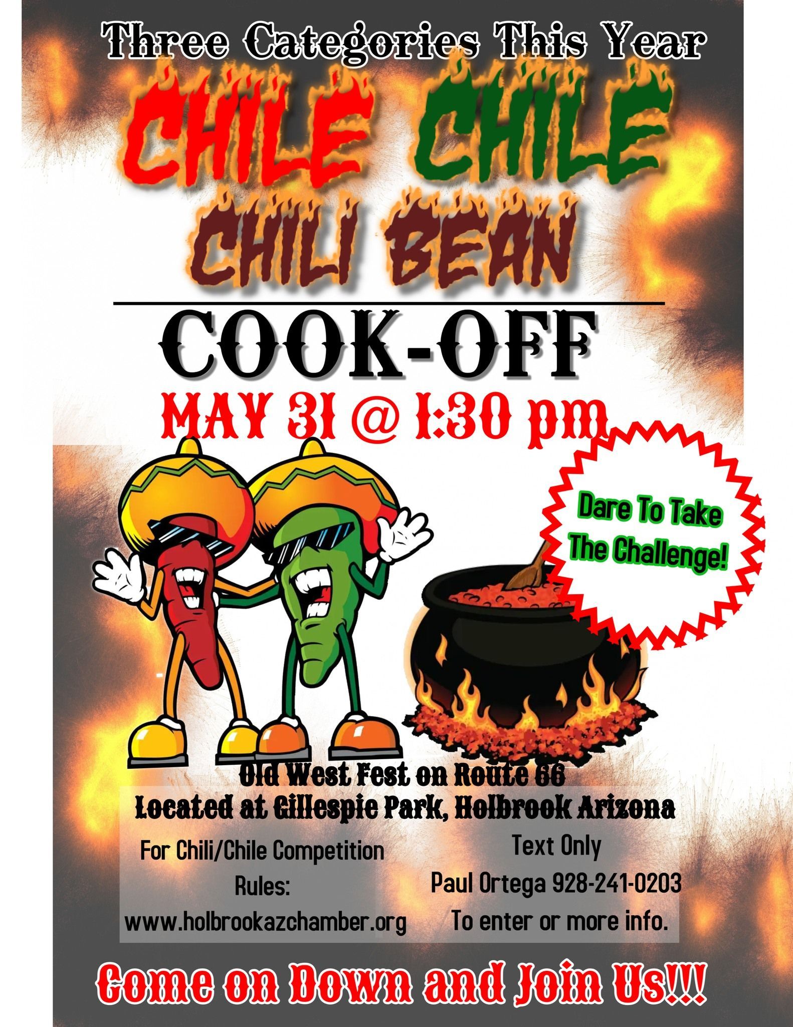Event flyer for a 