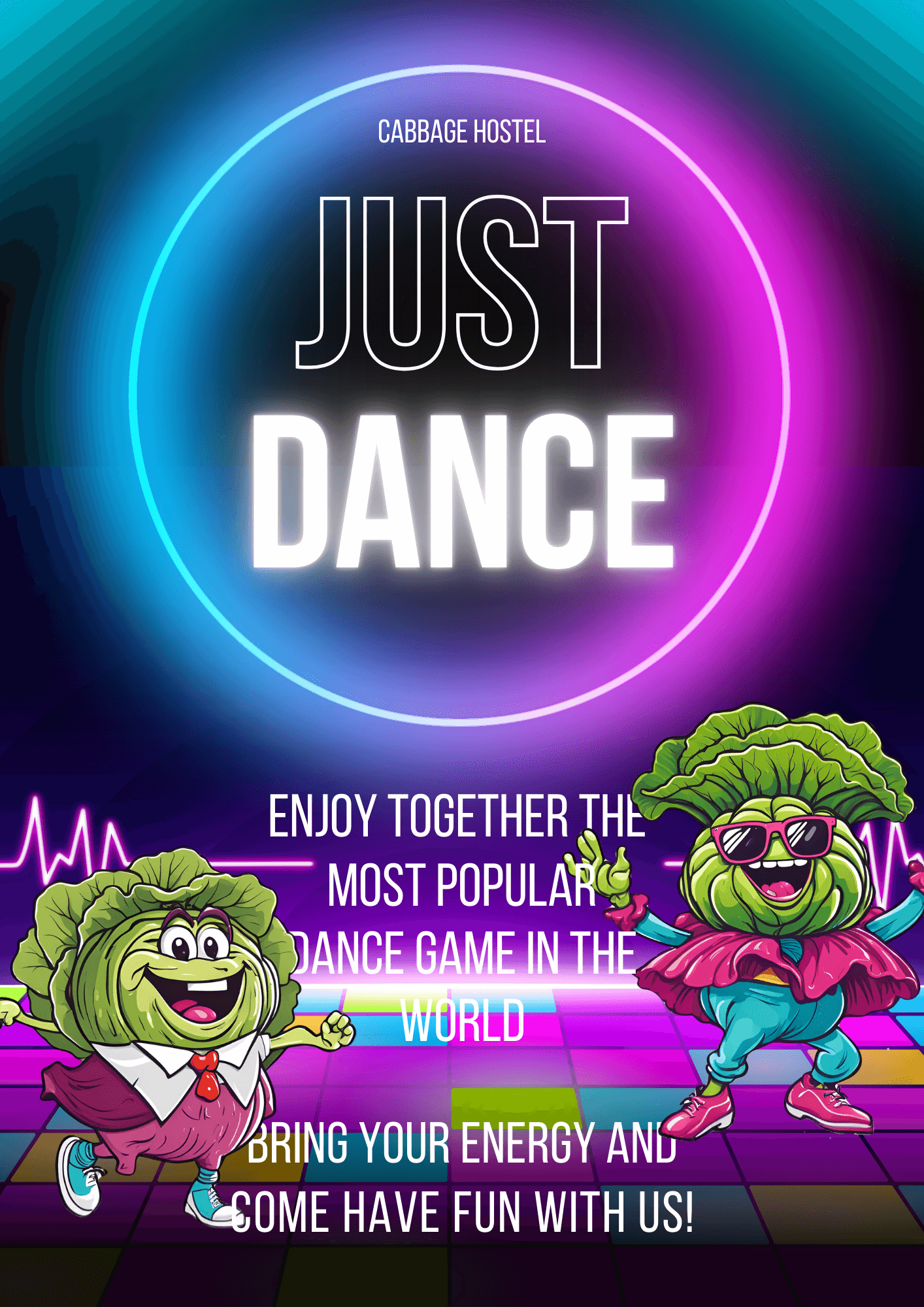 Cabbage-Hostel-Belgrade-Just-Dance