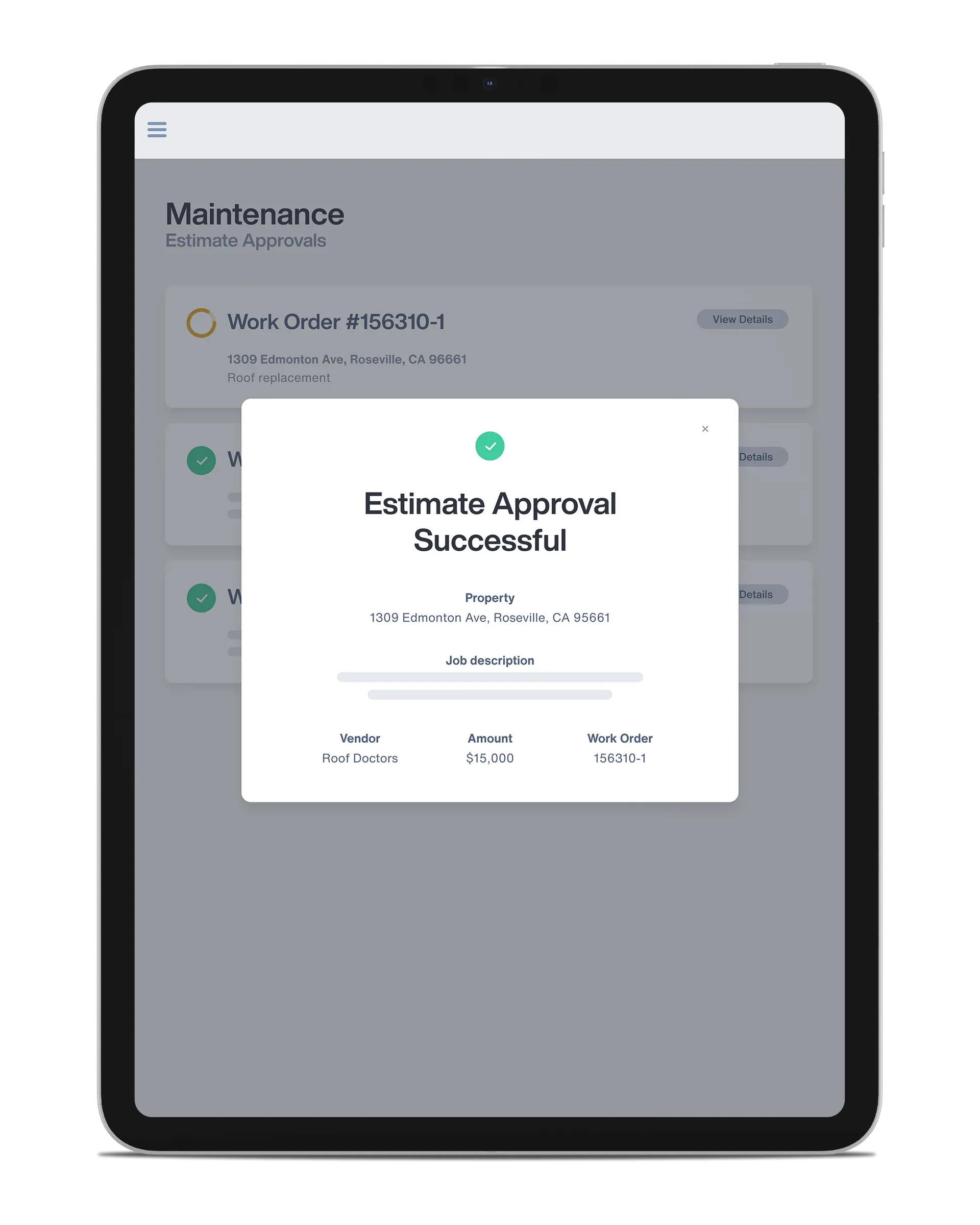 Owner Portal Screenshot