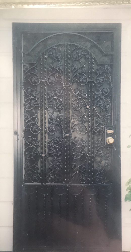 Iron Gate with a Detailed Design