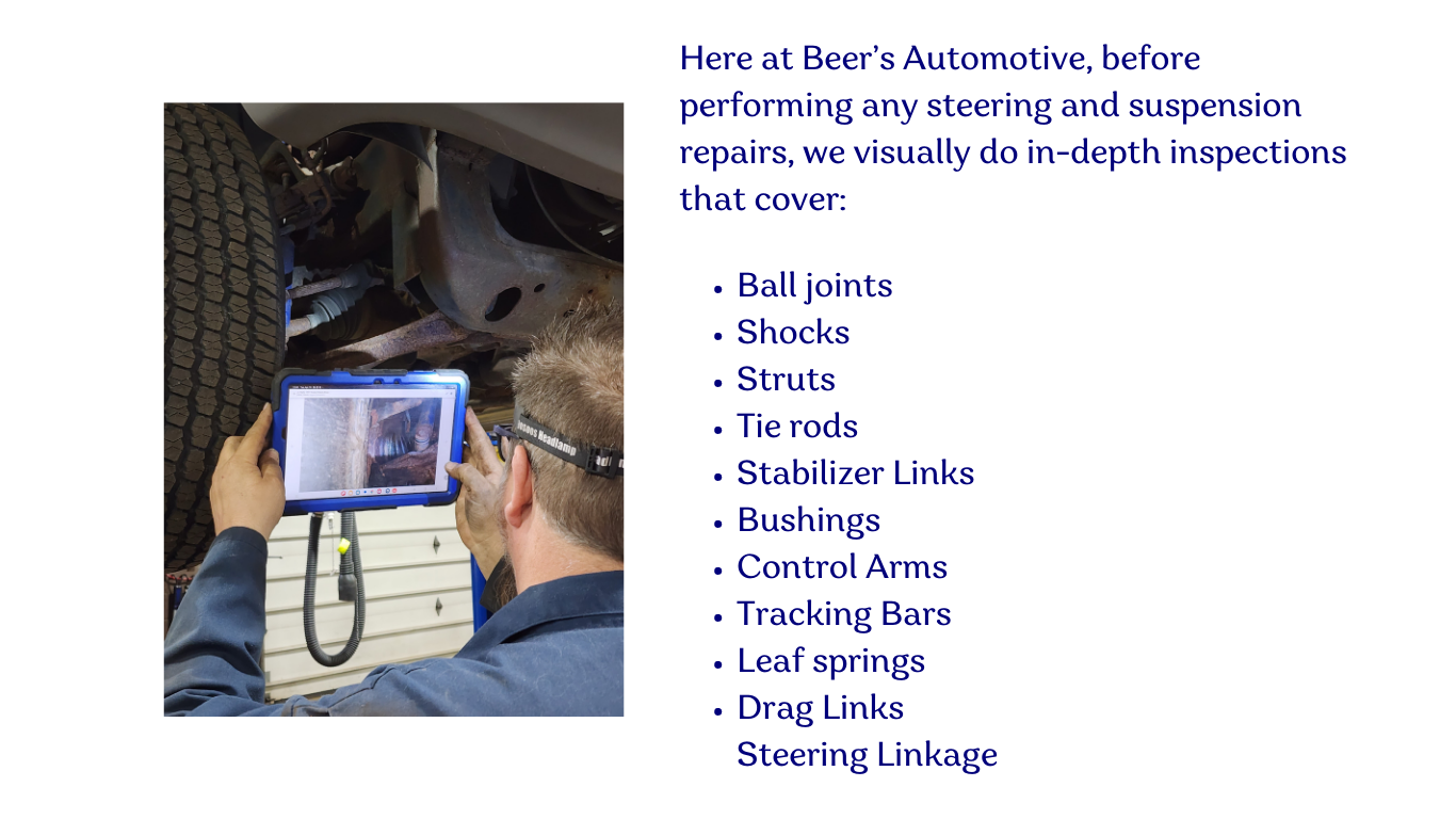 Visually in-dept inspections | Beer's Automotive Services and Repair