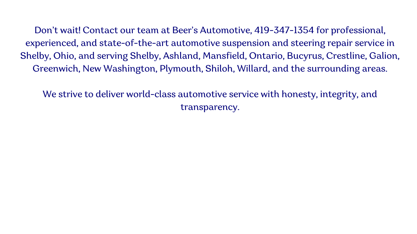 Contact Us | Beer's Automotive Services and Repair