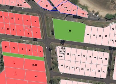 Map Showing Land Division and Lot Numbers - House Plans In Yeppoon, QLD