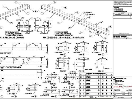 Technical Floor Plan - Industrial Design In Yeppoon, QLD
