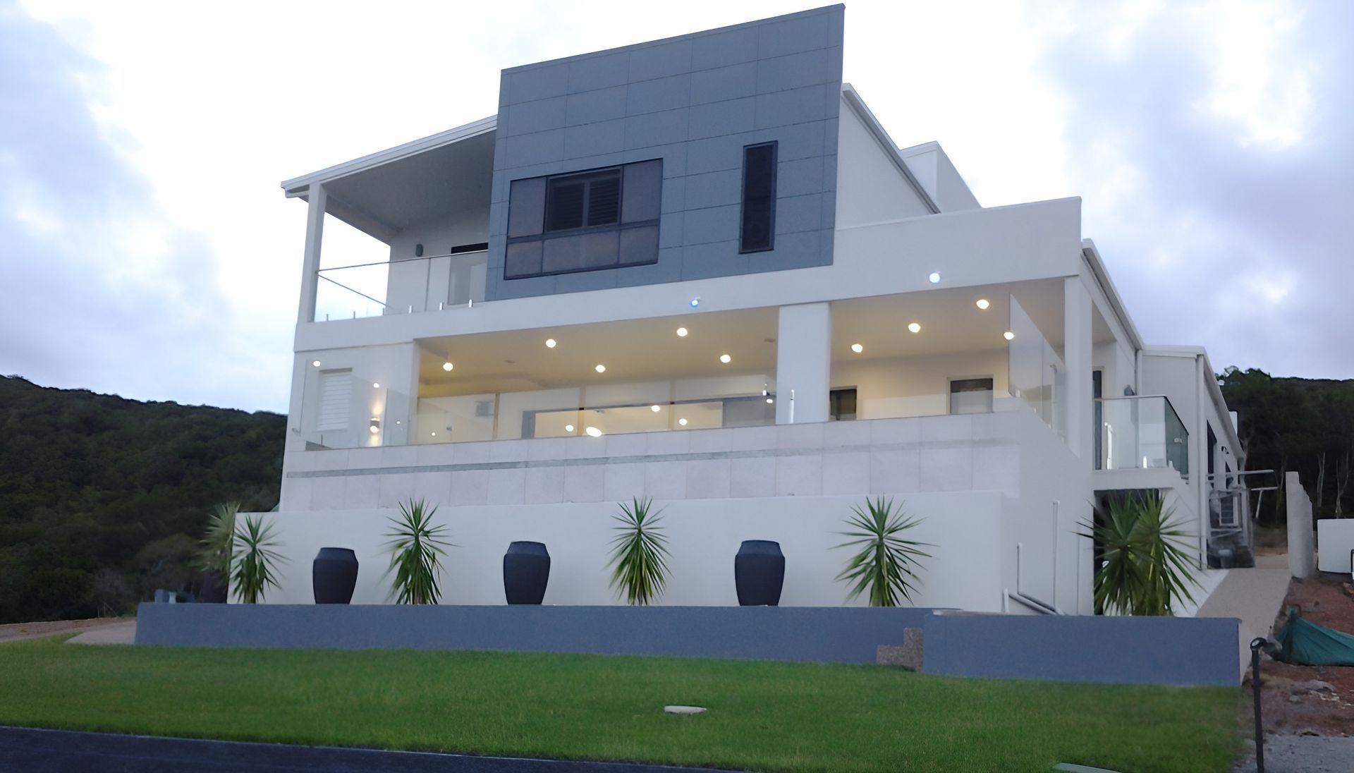 Residential Building Design Yeppoon Modern Luxury Hillside Home