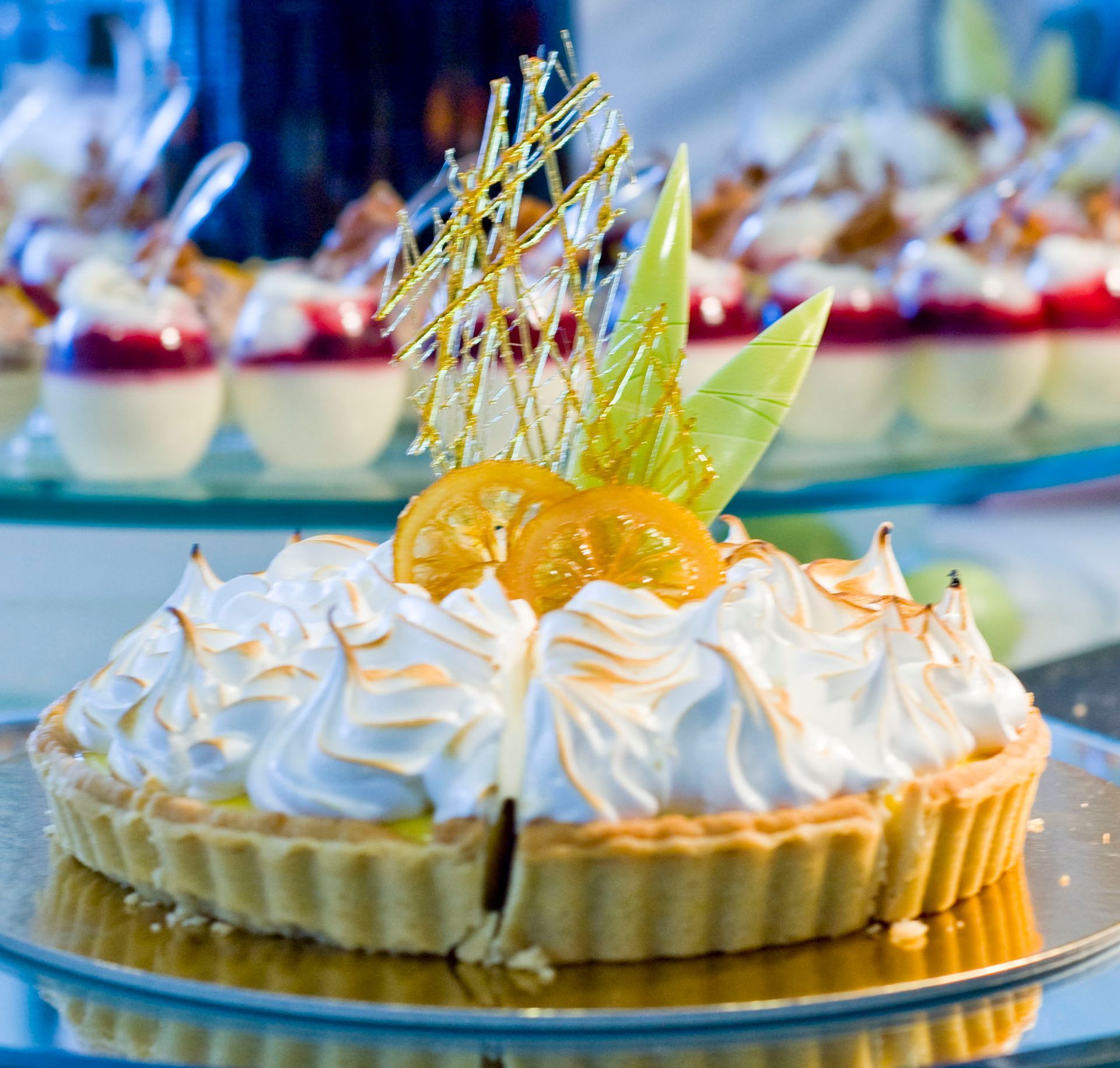 Lemon meringue tart