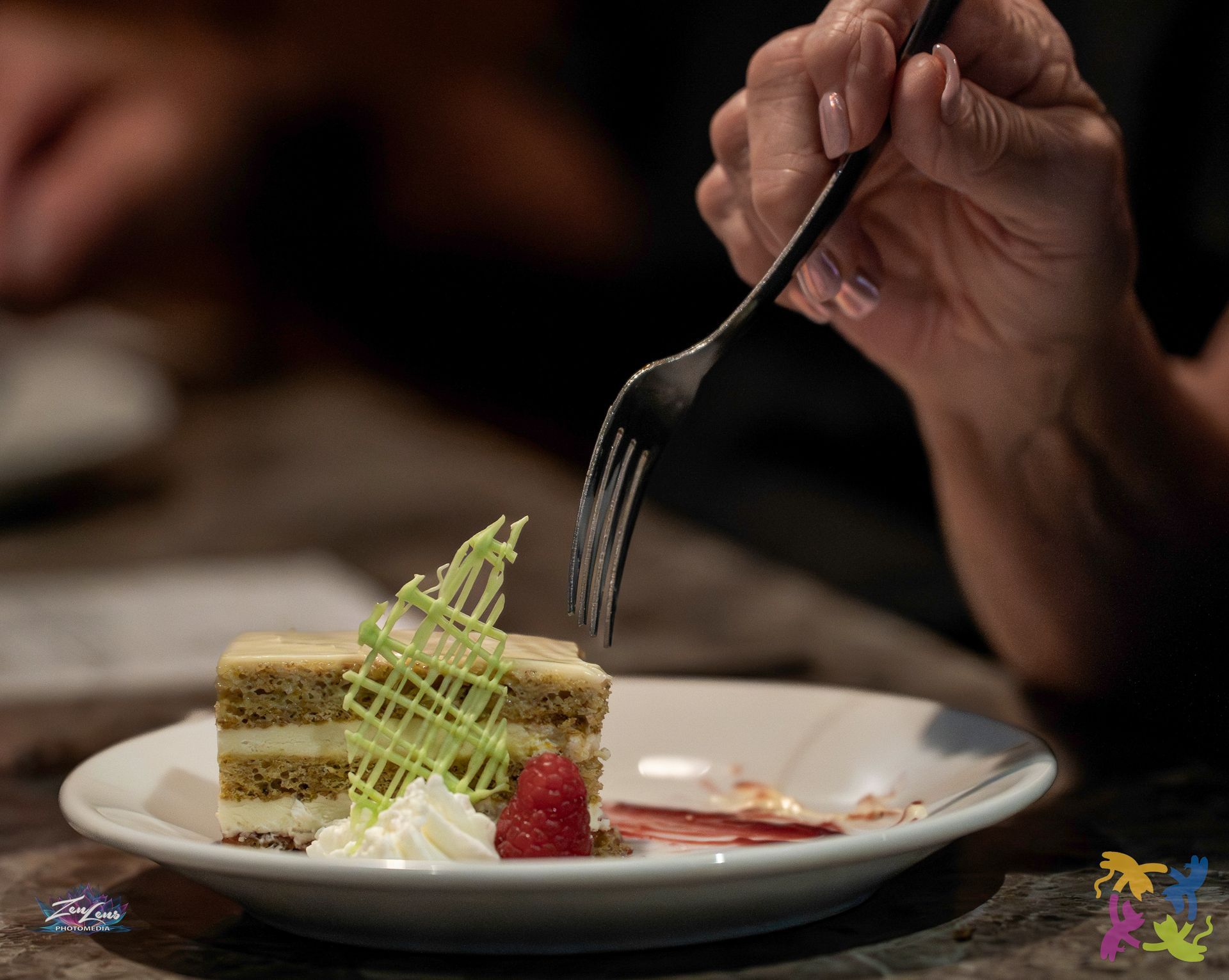 Pistachio Opera cake is my version of the classic Gateau Opera