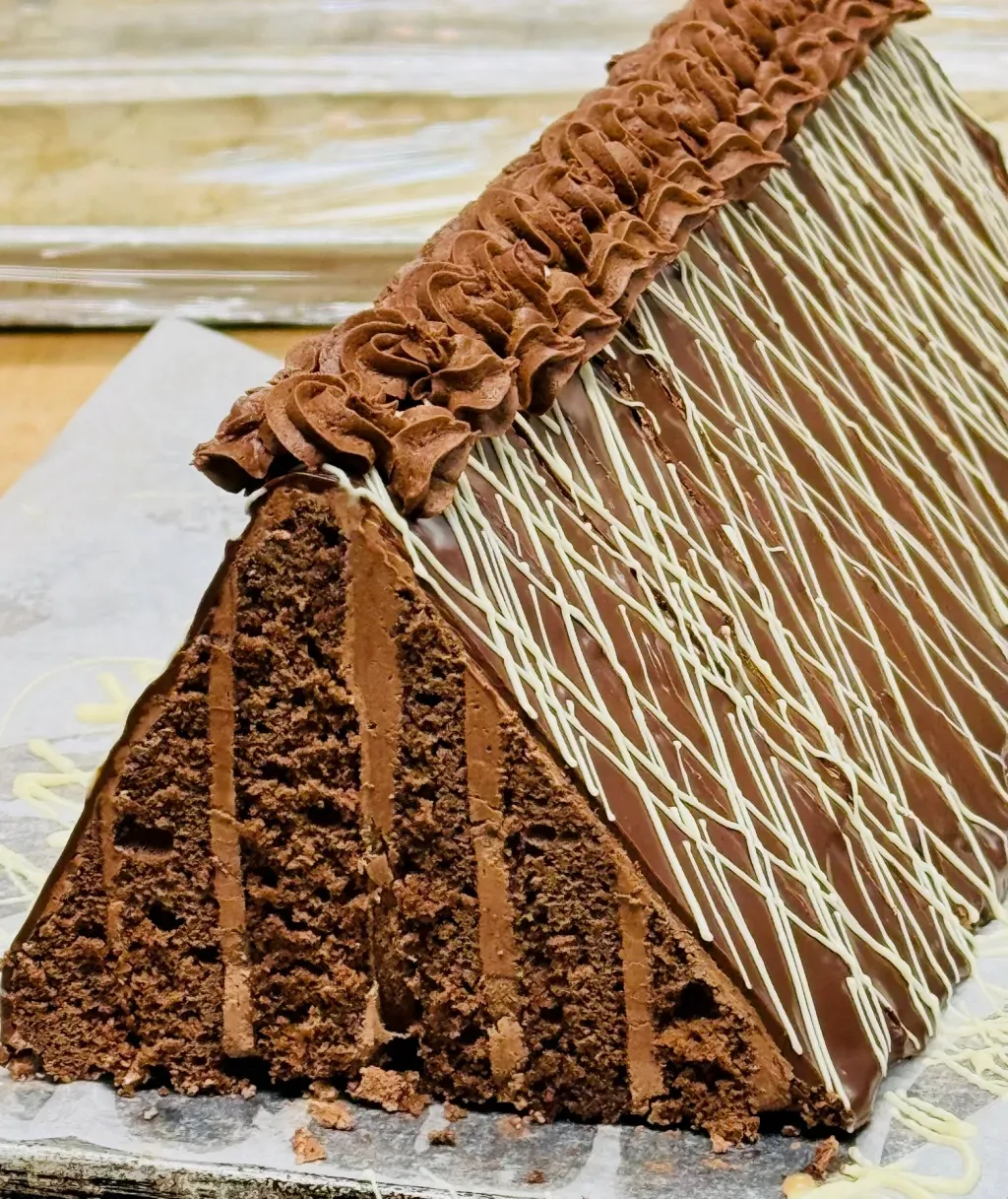 chocolate Swiss chalet