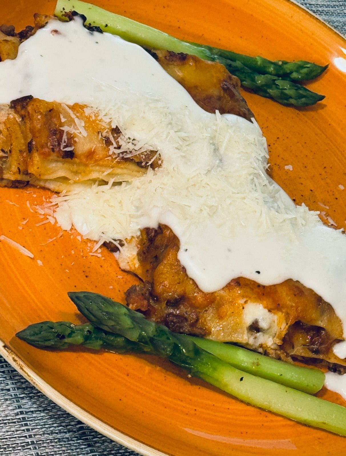 Chef Pliska's version of lasagna ala Romana