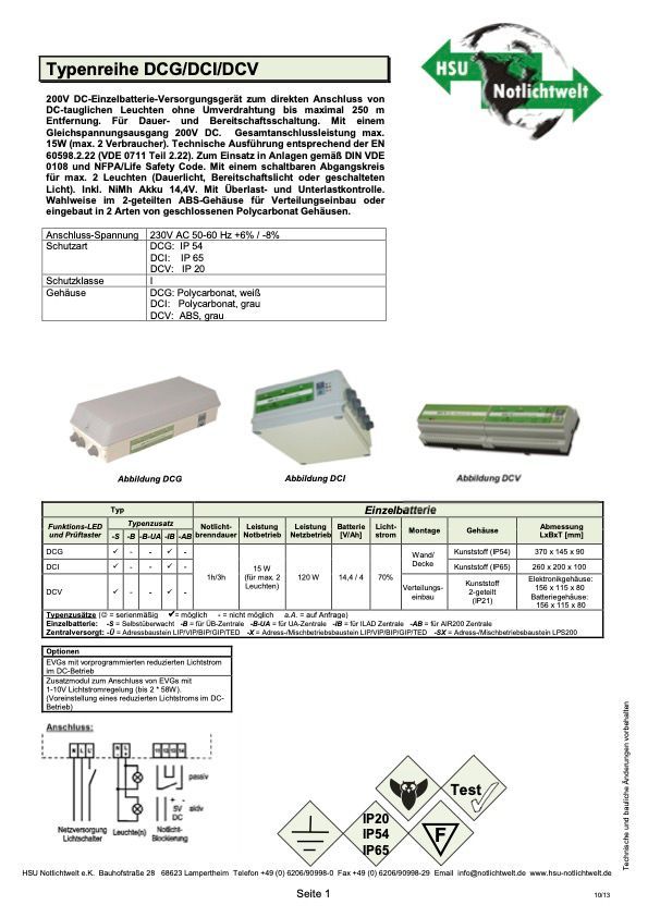 DCG DCI DCV