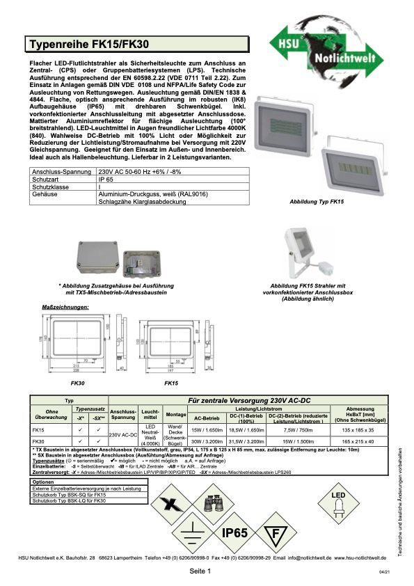 FK15 FK30
