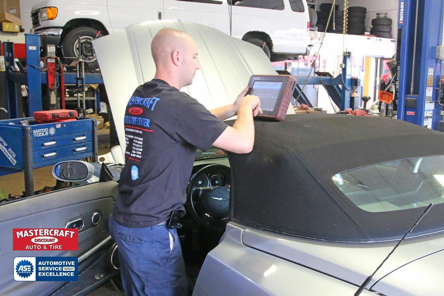 July at Mastercraft Discount Auto summer maintenance