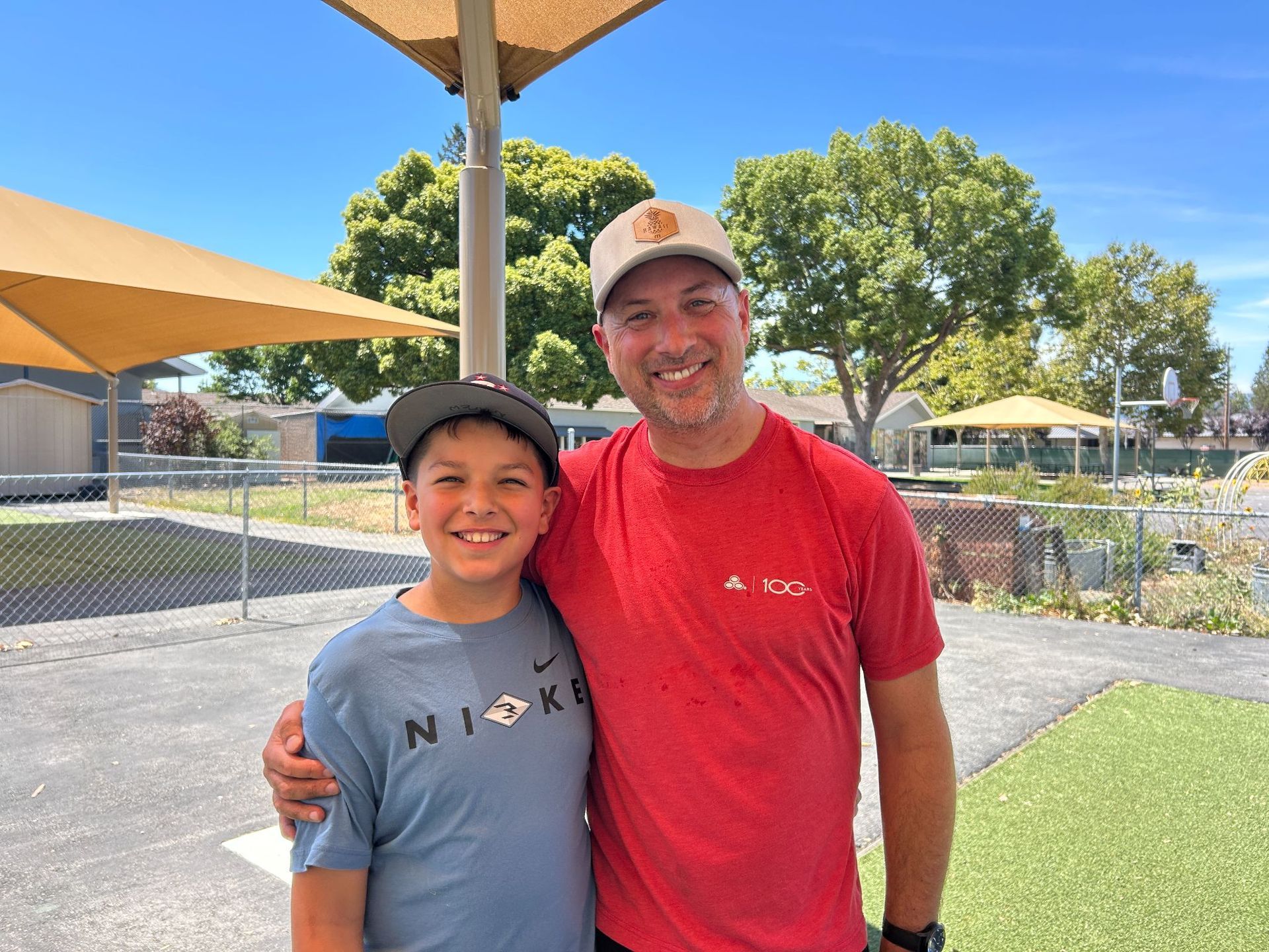 Montessori child and guide