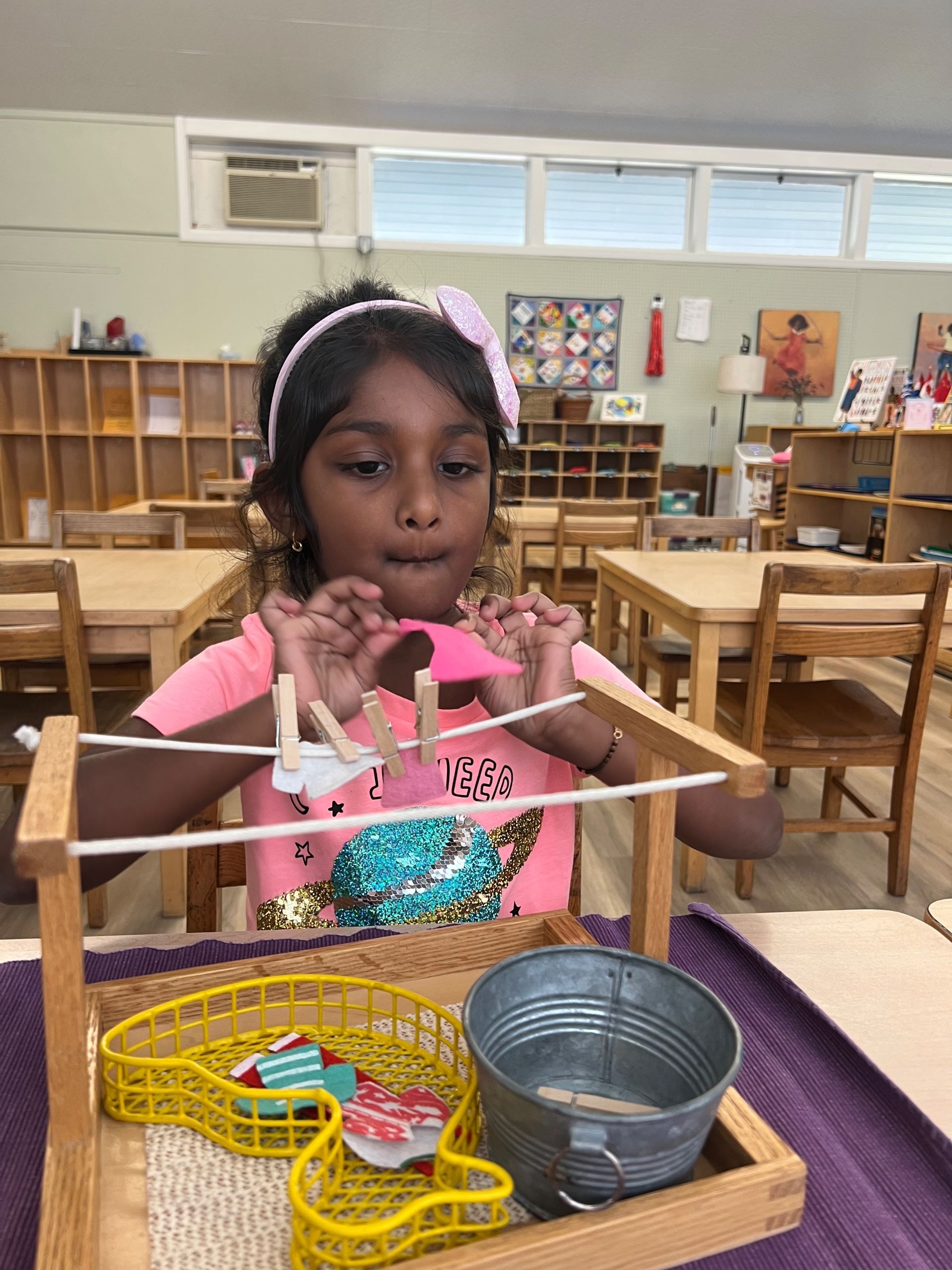 Montessori child practical working life skills