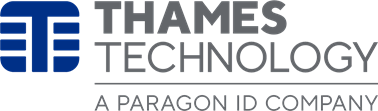 Das Logo von Thames Technology ist ein Unternehmen von Paragon ID.