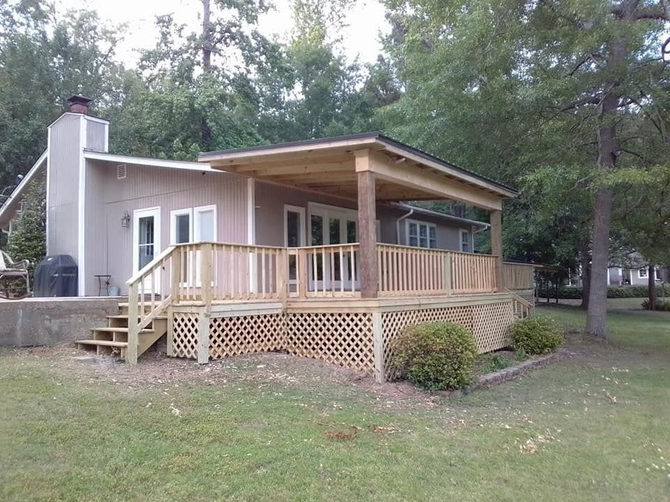 Covered Patio Construction in Mississippi