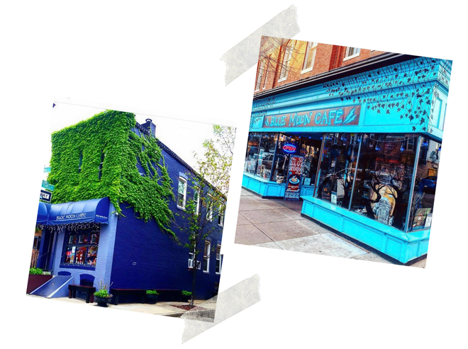 Blue Moon Cafe and Blue Moon Too Locations