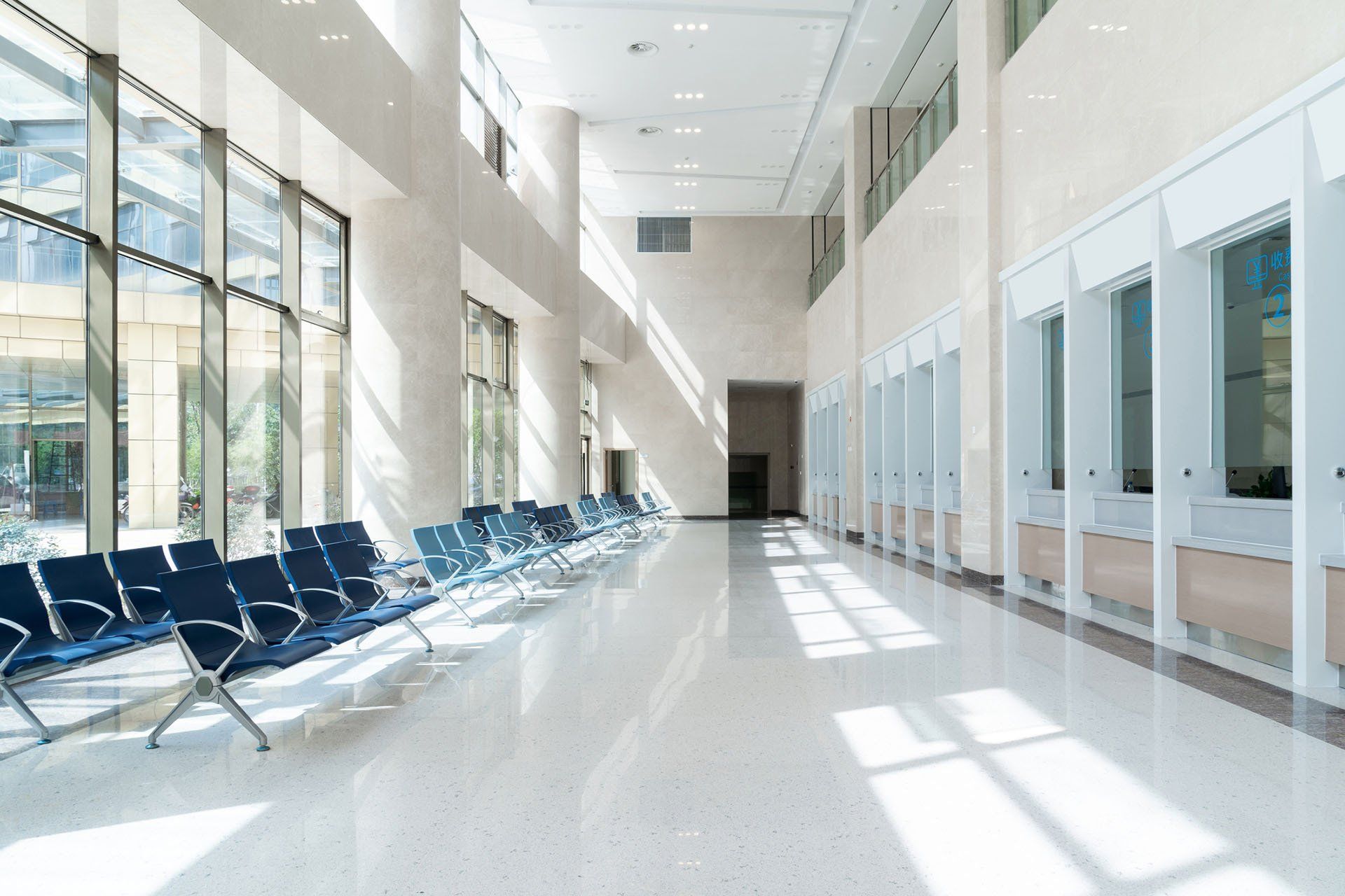 Healthcare Lobby — Columbus, IN — YES Pest Pros