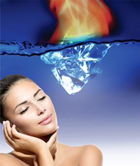 woman with clear skin