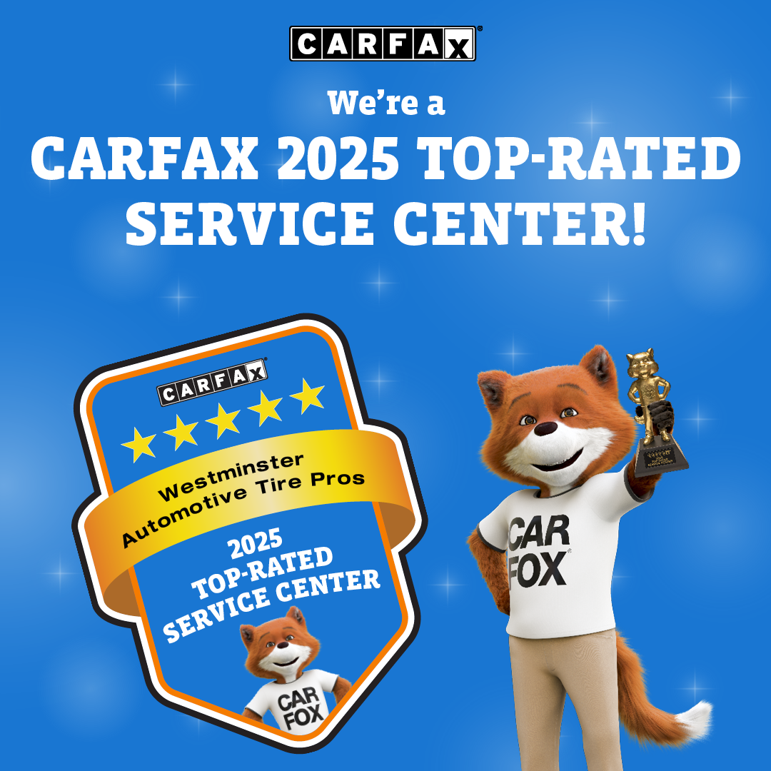 2025 Carfax badge | Westminster Tire & Service