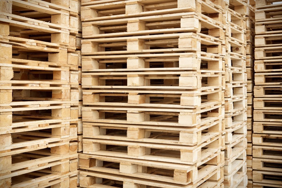 Pallet impilati