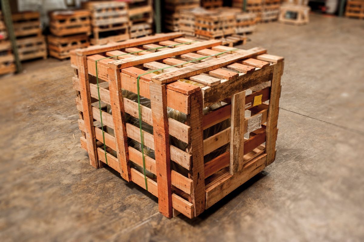 Gabbia in legno