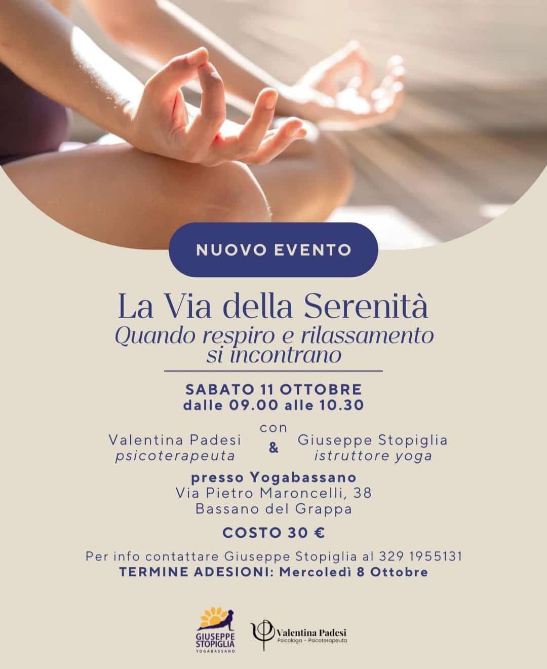 La Via Della Serenità Corso Valentina Padesi