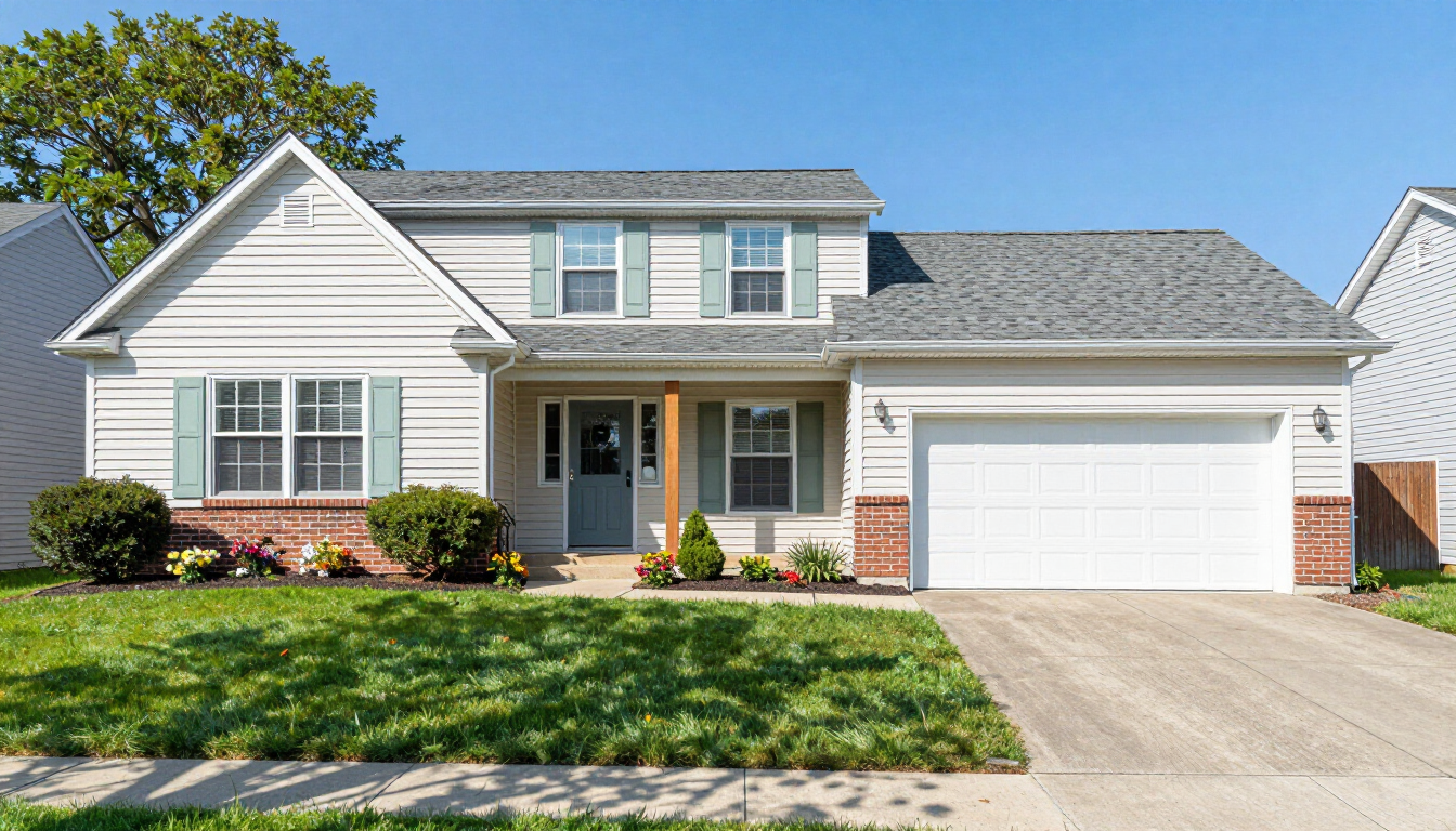 Well-kept South Jersey rental home exterior