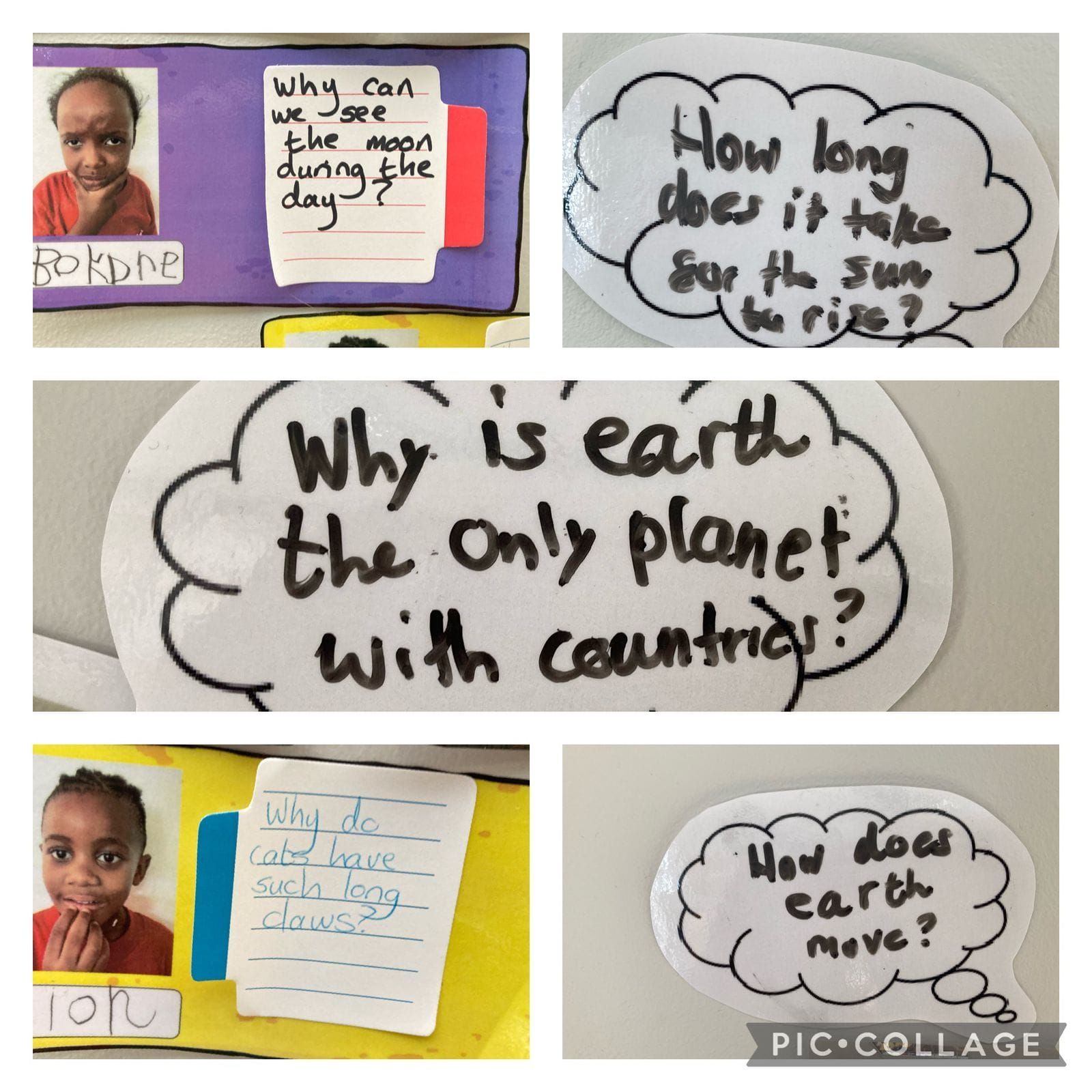 Why is earth the only planet with countries written on a piece of paper