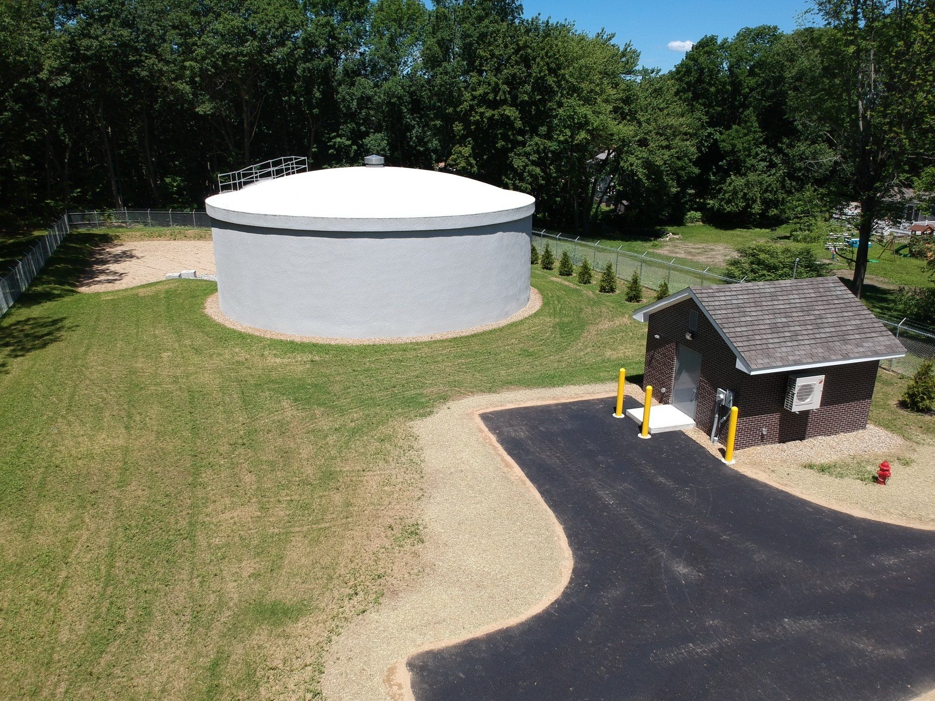 Plaistow NH Water Tank Construction