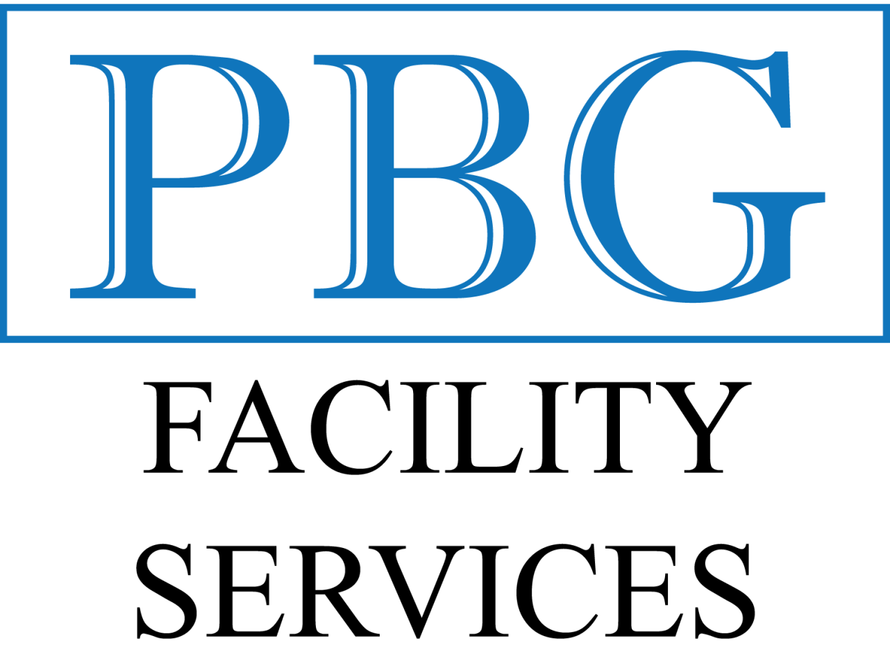 Blue PBG logo with
