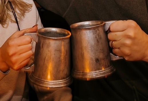 mugs clanking