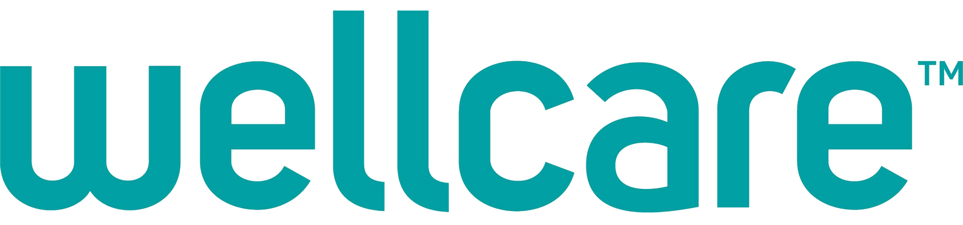 The Wellcare logo in teal. The word "wellcare" with "TM" superscript.