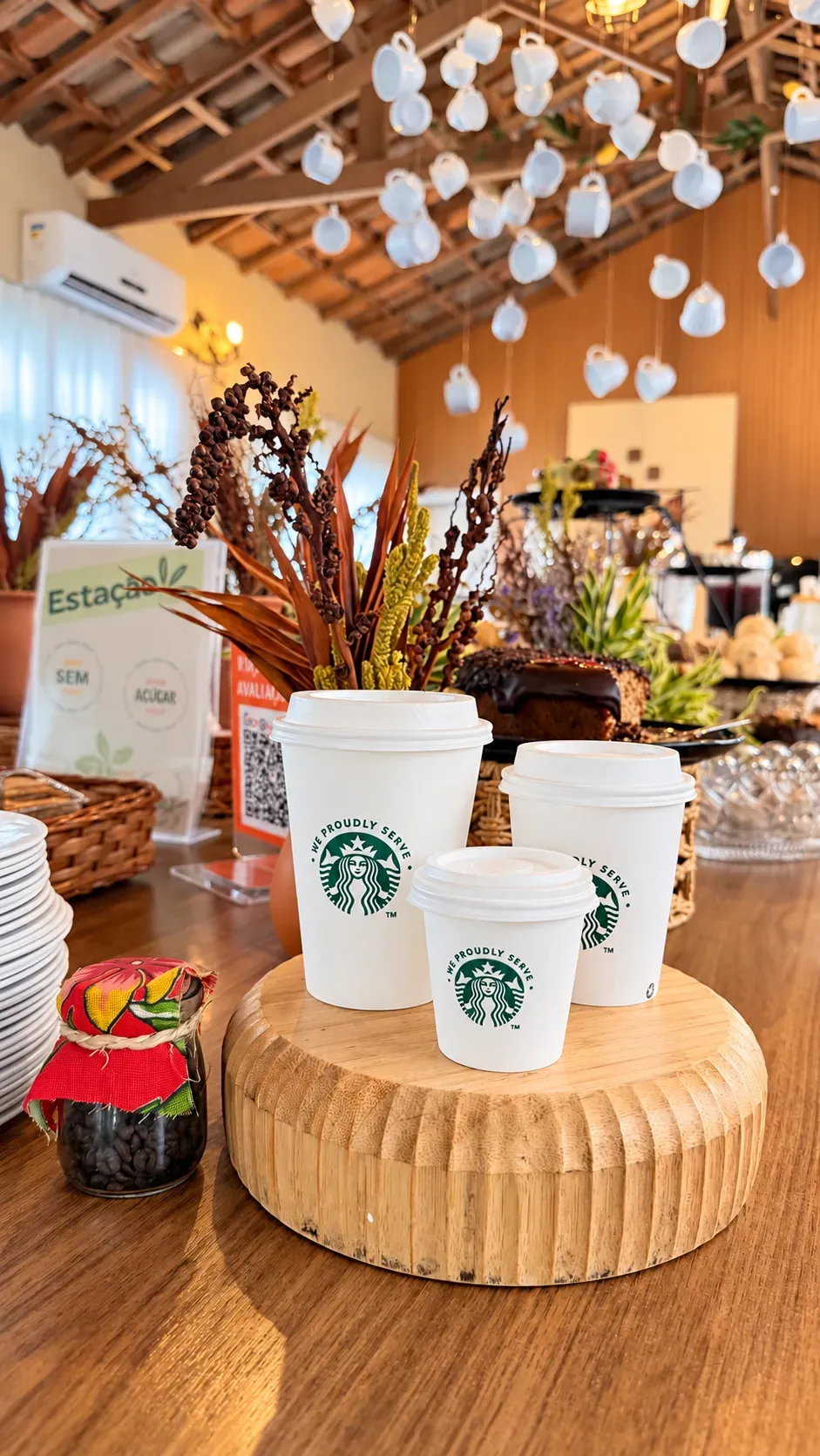 Starbucks à Vontade no Happy Coffee