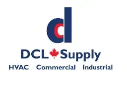 A logo for a company called dcl supply hvac commercial industrial.