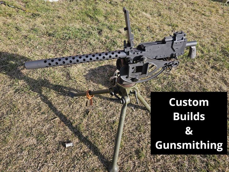 Gunsmith-Custom Gunsmithing- Firearm repair- Training- Gunsmithing- Gunsmith tools- full auto-machine gun-1919a4
